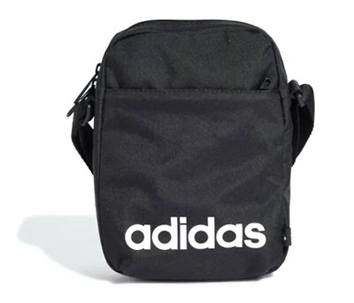 Adidas Linear Organizer Cross Bags Noir Running Athletic Casual GYM Bag JE8341 - Photo 1/4