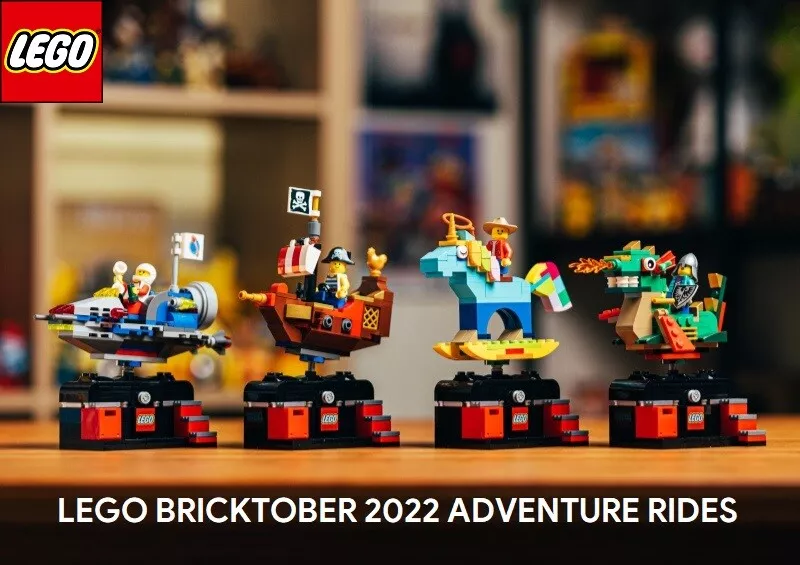 Lego Toyrus Bricktober 2022 Adventure Rides Collection