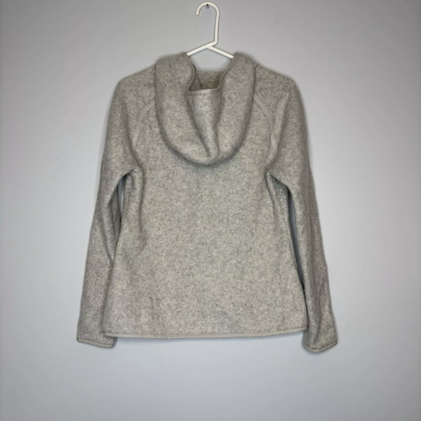 smartwool hudson trail fleece anorak ash heather jacket
