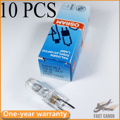 10 PCS Optics Bulbs Medical Lamp of 150W 24V G6.35 Osram 64640 HLX FCS 24V 150W