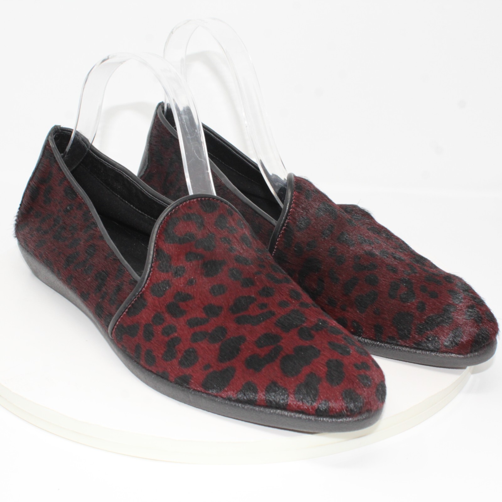 The Flexx Vera Pelle 9.5M Dark Red Black Animal P… - image 3