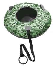 Slippery Racer Grande XL Commercial Inflatable Snow Tube Sled - CAMO