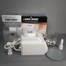 Black & Decker Spacemaker Mini Food Processor/Grinder Coffee CG800 White 