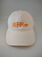 Behr Pro Paint Baseball Hat White Kilz Primer Painter Cap Home Depot One Size.  
