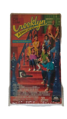 Crooklyn A Spike Lee Joint VHS (1994, RARE Hard Sleeve, Ex Rental)