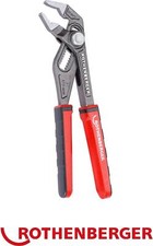 Rothenberger 7" RoGrip F 2k Water Pump Plier with 2 Colour Grip Push Button