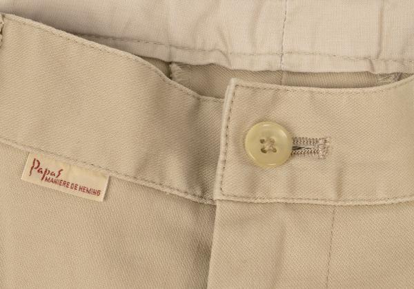 Papas Waist Label Cotton Straight Stretch Pants Size 52LL(K Papas Waist Label Cotton Straight Stretch Pants Size 52LL(K