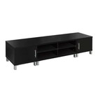 NNEDSZ Entertainment Unit with Cabinets - Black