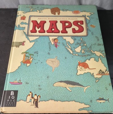 Maps by Daniel Mizielinski Book 100 countries - MAPY by Wydanictwo, Warsaw