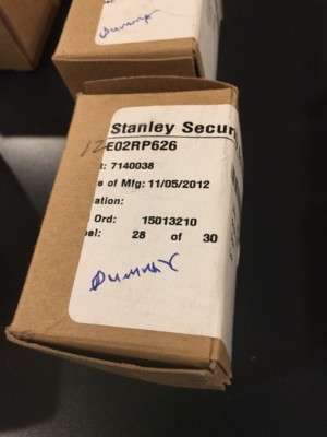 Dummy Rim BEST STANLEY DUMMY RIM CYLINDER 12E02RP626 **NEW** | eBay