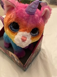 furreal walkalots big wags unicorn cat toy