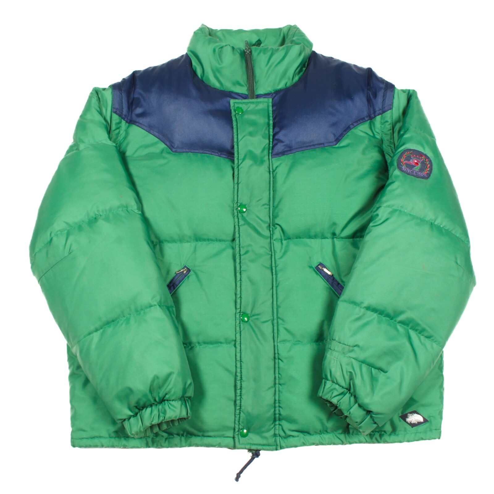 Vintage Down Puffer Jacket Large Insulated Padded 90s… Gem