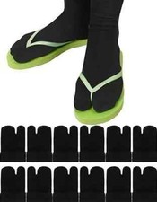 Geyoga 6 Pairs Tabi Toe Split Elastic Socks For Men Women Boys Girls Flip Flops