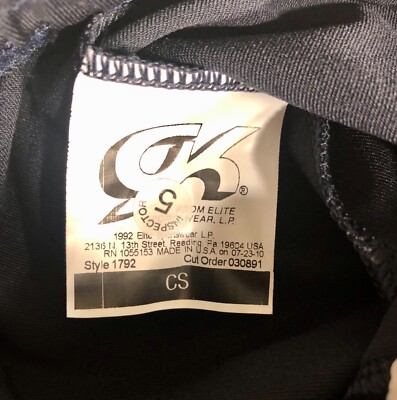 GK Elite Black Gymnastics Leggings Warm Up Pant Women’s Adult Small AS B