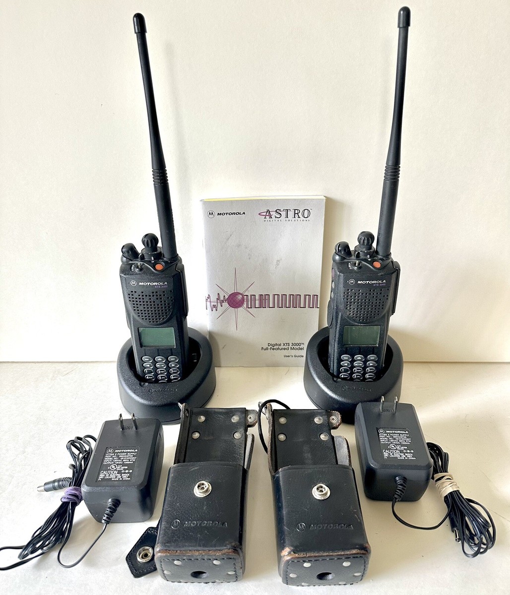 Motorola XTS3000 II VHF Digital Portable Handie Talkie Radio