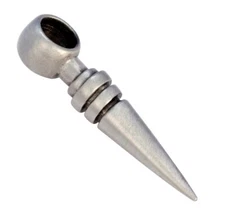 Bico ‘Stud’ Small Satin Silver Finished Pendant (E211)