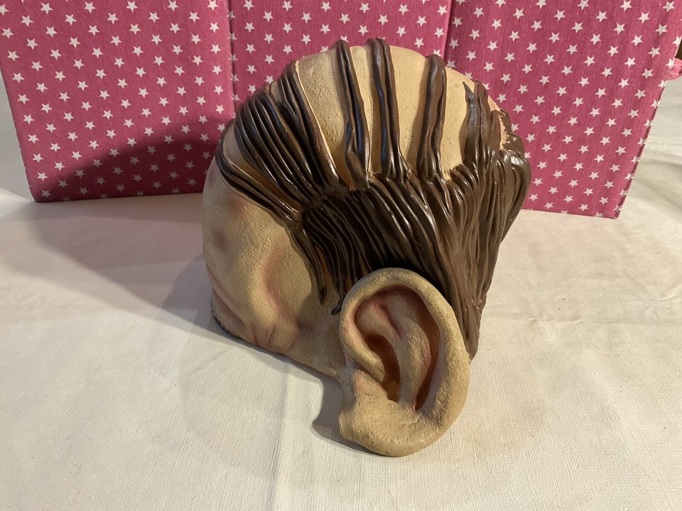 VTG. 2003 DISGUISE LATEX PARTY/THEATRE HALF MASK WITH OVERSIZED EARS | eBay