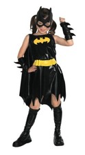 DC Comics Batgirl Kids Superhero Cosplay Costume Medium
