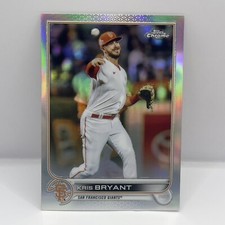 2022 Topps Chrome Baseball Kris Bryant Base #9 Refractor