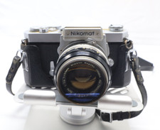 Nikon Nikomat FTN Film Camera w/ Nikkor-S Auto 50mm F1.4 Lens
