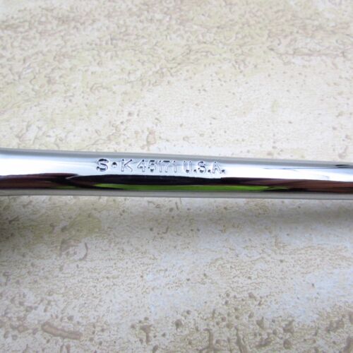 SK Hand Tools 45171, 3/8" Drive, 6.5" Slim Reversible Ratchet 60 Tooth USA MADE - Picture 3 of 6