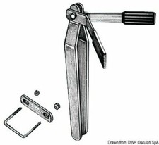 FERMO DI PRUA KIT COMPLETO UNIVERSALE PER CARRELLO PORTA BARCA - su ordine