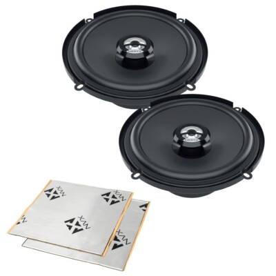 Hertz DCX160.3 120W RMS 6'' Power Series Speakers with Sound Damping (2 Pairs)