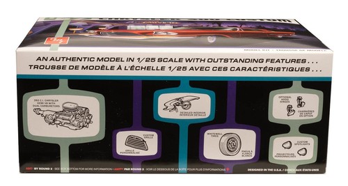 New AMT 1:25 Scale 1957 Chrysler 300 Custom Version Model Kit AMT1447M - Picture 3 of 5