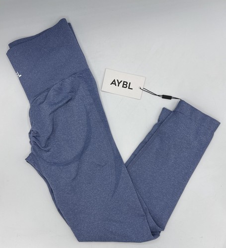 Aybl Empower Seamless Leggings Blue Marl S Small AYBL NWT - Picture 3 of 5