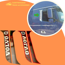 Truck Side Door Pillar For Volvo Fh-fm Euro 3-4-5 Chrome Stainless Steel