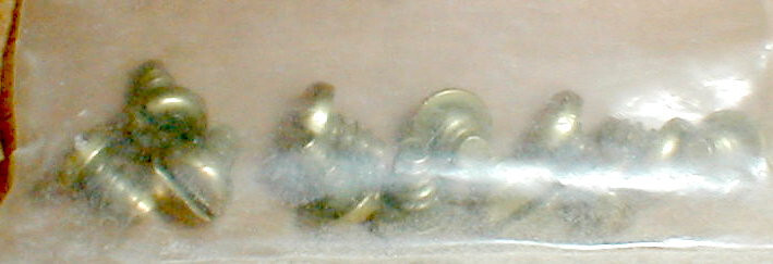 12 Self Tapping S.M. Screws Original 4 X 3/16" by BuzCo #53 Vintage Slot Car NOS