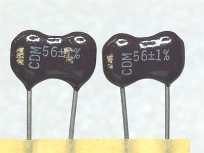 CDA15ED560FO3 CORNELL DUBILIER Mica Capacitors 56PF 500V 1% 20 PIECES