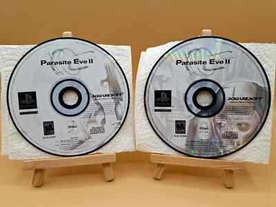 Parasite Eve II 2 Sony Playstation 1 PS1 PSX nur die CDs NTSC Version Sehr Gut
