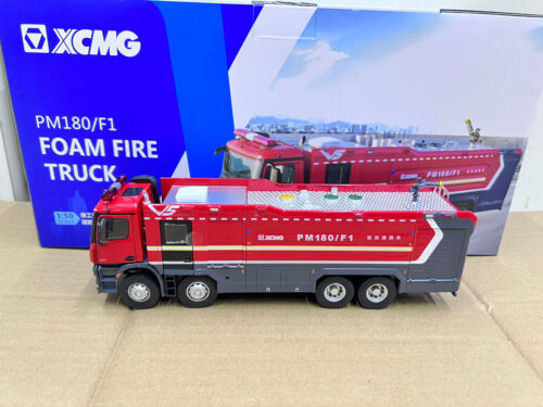 XCMG PM180/F1 Foam Fire Truck 1:50 Scale DieCast Model New in Box - Picture 4 of 11