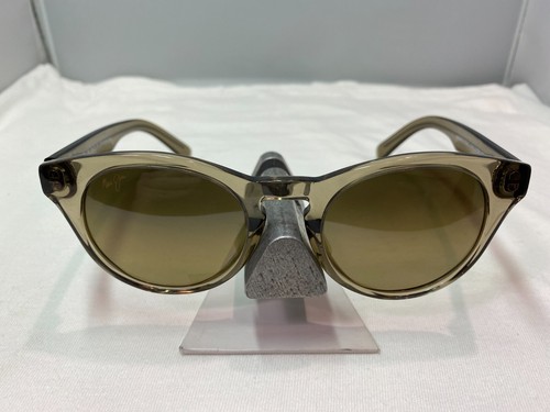MAUI JIM DRAGONFLY MJ 788-24A CRYSTAL TAUPE BRONZE POLARIZED SUNGLASSES NEW 9.5 - Picture 5 of 10