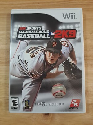 Major League Baseball 2K9 - Nintendo  Wii Game MLB 2009