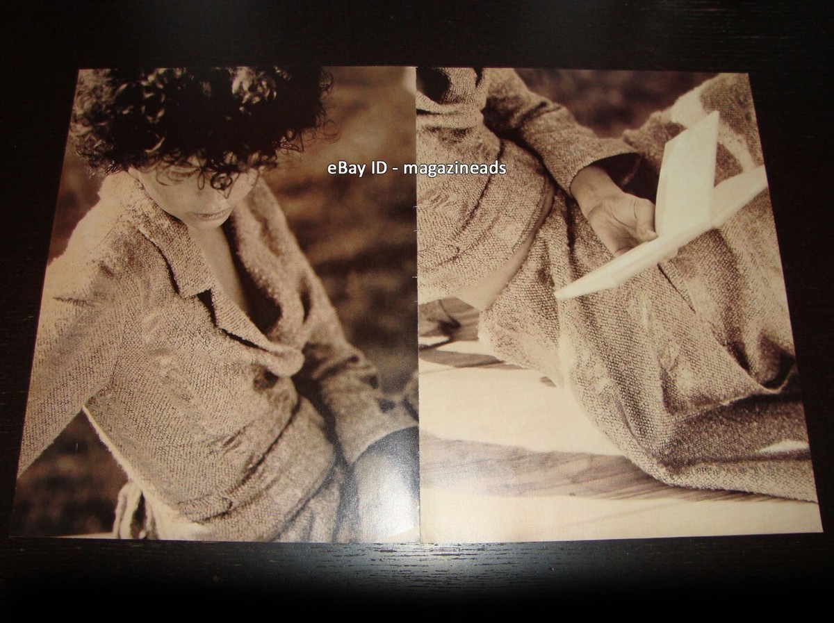 vintage CHANEL 4-Page MAGAZINE PRINT AD Spring 1999 ZORA STAR Karl