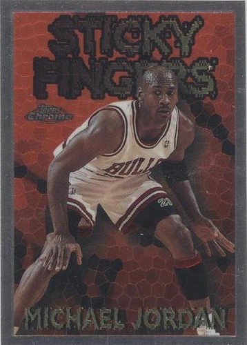 その他 NBA 96-97 Topps Chrome Michael Jordan NBA Card 1996-97