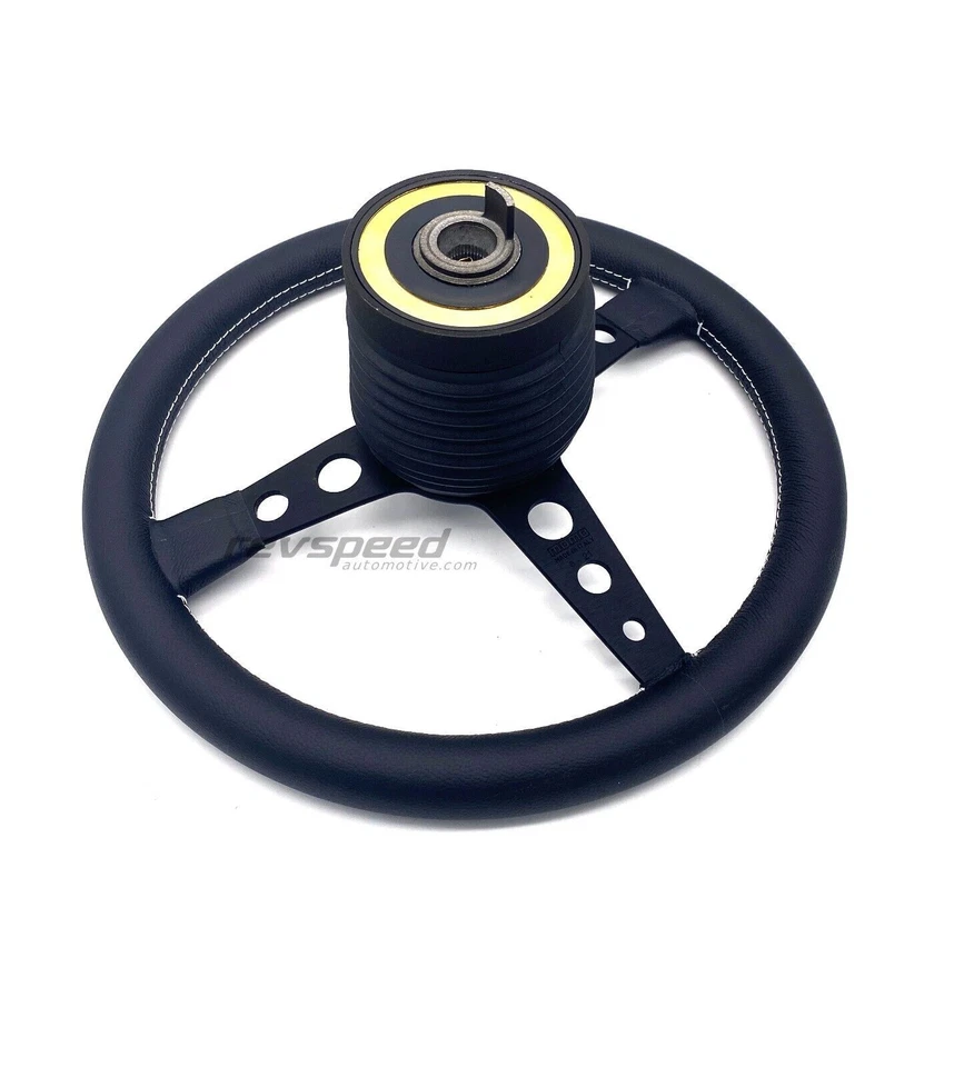 Porsche 911 Carrera RS 944 MOMO Prototipo Black Steering Wheel Boss Kit Set - Image 3 of 4