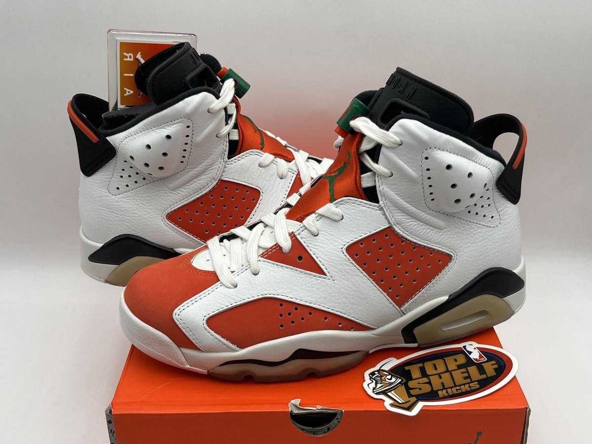 New Air Jordan 6 Gatorade 2017 Size 7 Rare Retro Authentic White