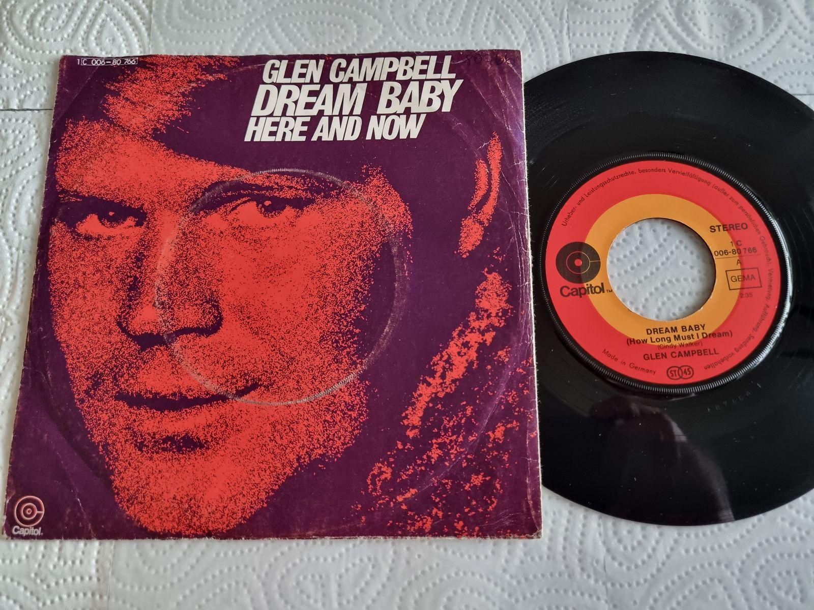 7"" Single Glen Campbell - Dream baby Vinyl Germany