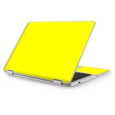 Skins for Asus Chromebook 12.5 vinyl wrap - Bright Yellow