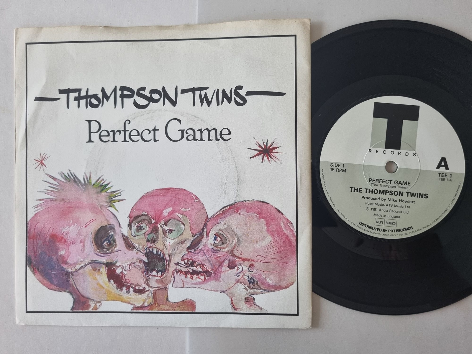 Thompson Twins - Perfect Game 7'' Vinyl UK