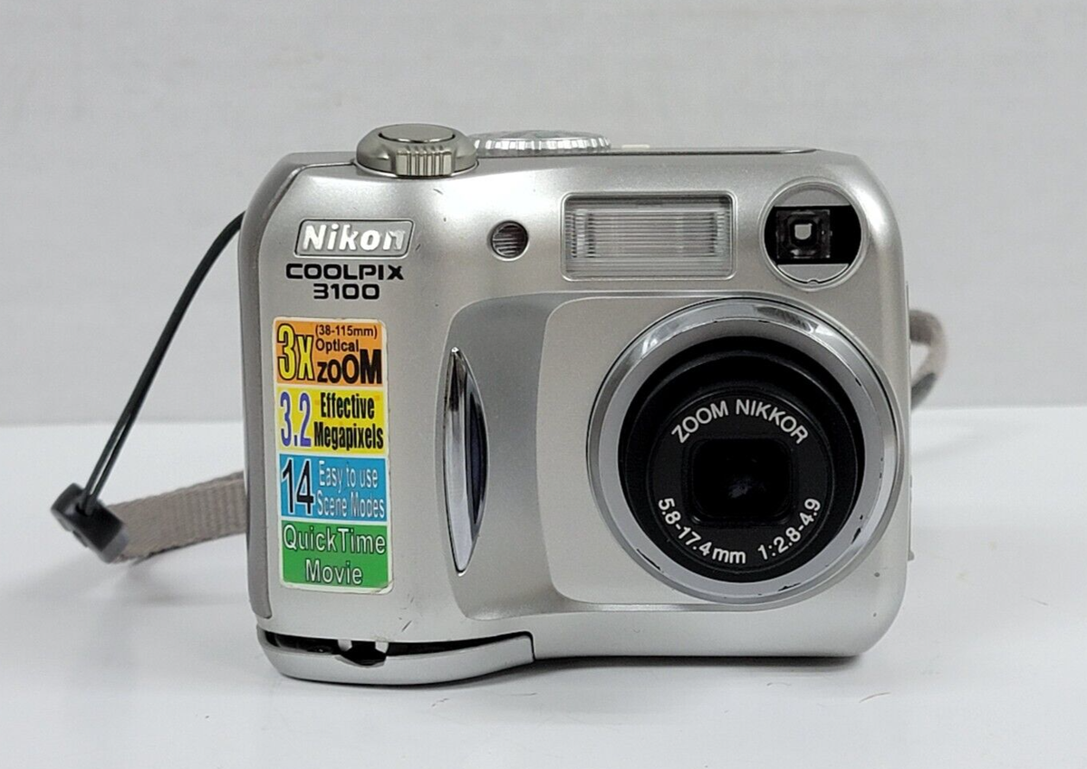Nikon COOLPIX 3100 3.2MP Digital Camera | 3x Optical Zoom Nikon COOLPIX 3100 3.2MP Digital Camera | 3x Optical Zoom