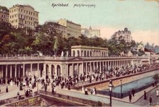 GERMANY KARLSBAD MUHLBRUNNEN 1907