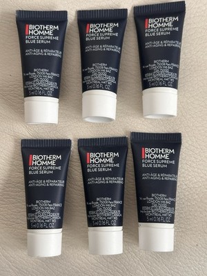 Biotherm Homme 30 ml  Serum Force Supreme Anti-Ageing Face Treatment 6 X 5 ml