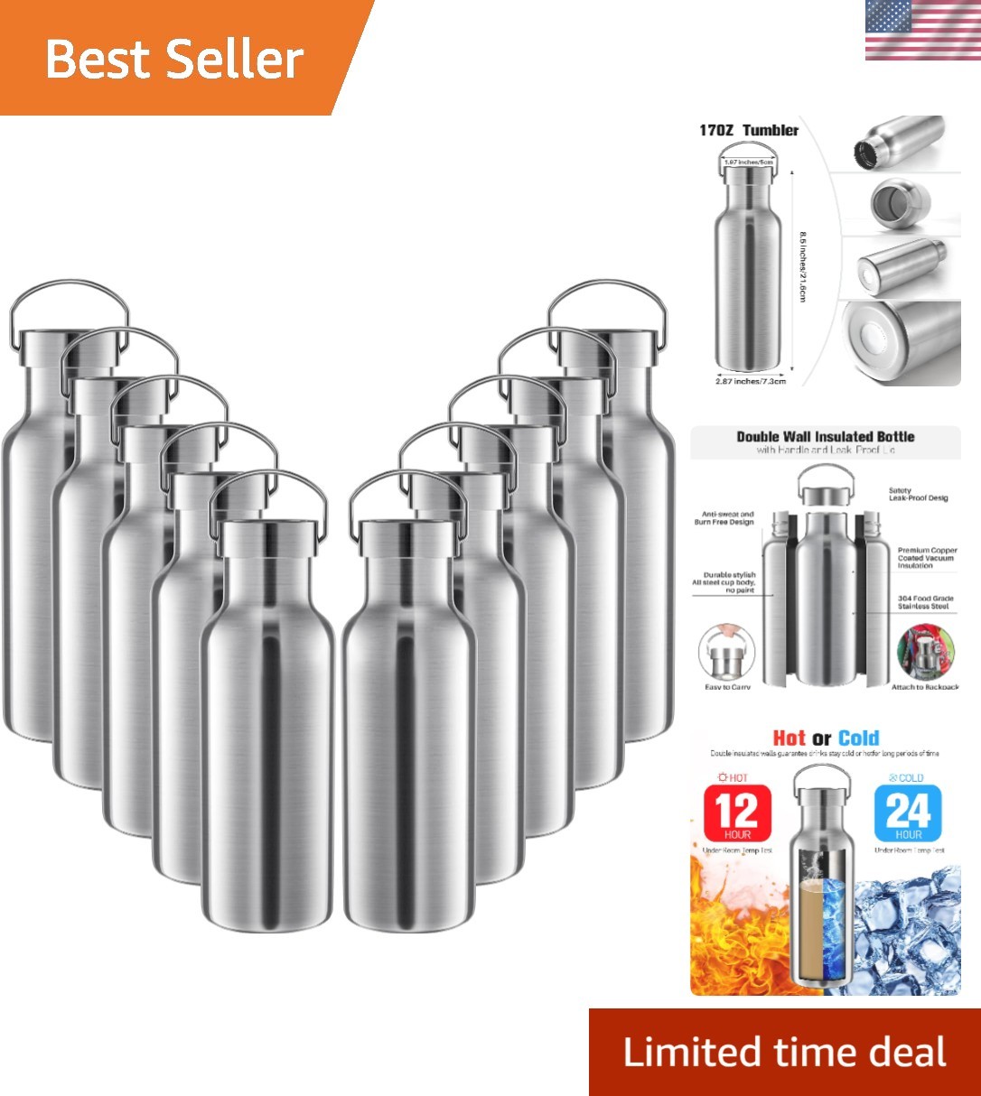 Bulk Double Wall Insulated Spor...