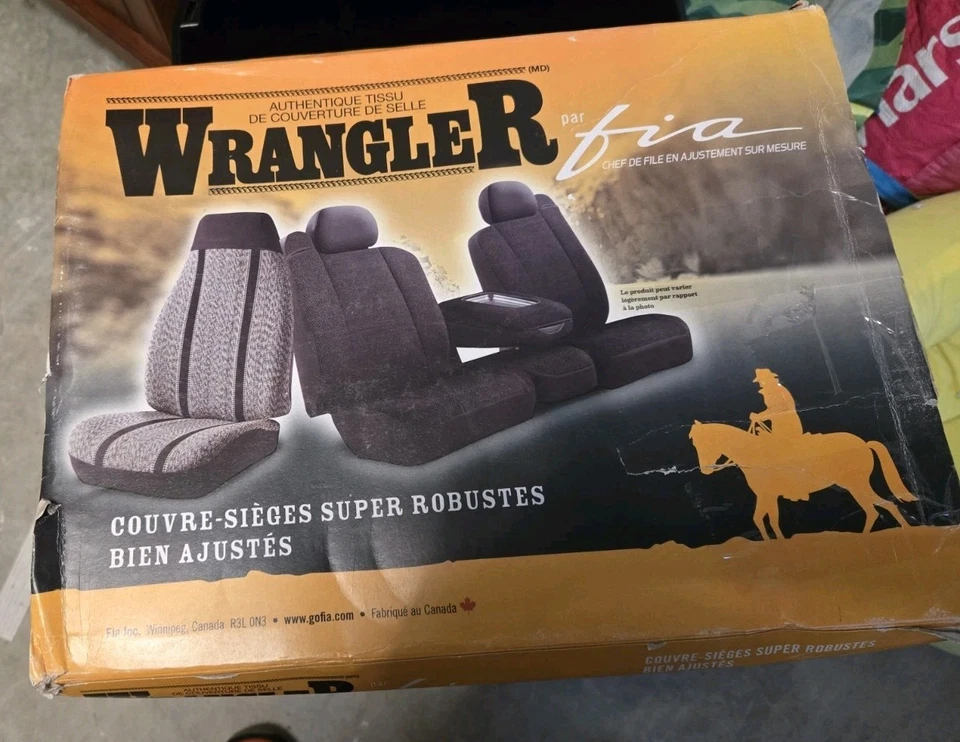  Ford F-150 97-00 Fia TR47-3 NEGRO Wrangler Series 40 Driv/60 Pass.  Fundas de asiento Foto 2 de 4