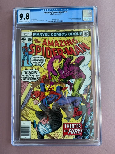 The Amazing Spider-Man #179 (Marvel Comics April 1978) CGC 9.8 OW/W