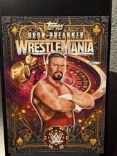 Bron Breakker WWE World Exclusive Topps Card Wrestlemania 42 Las Vegas